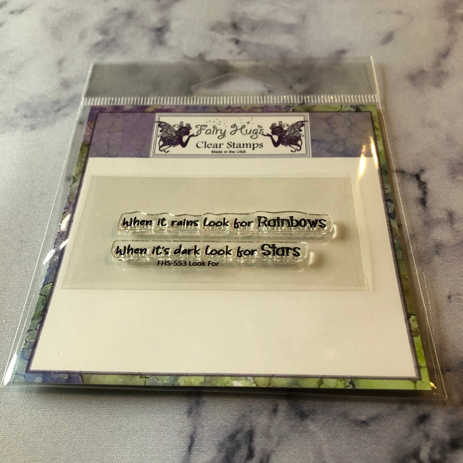 Fairy Hugs Stamps - Look For