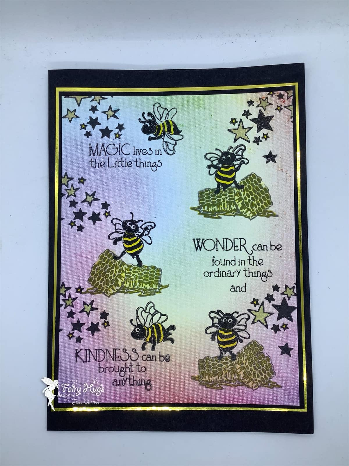 Fairy Hugs Stamps - Honeycomb Stacks