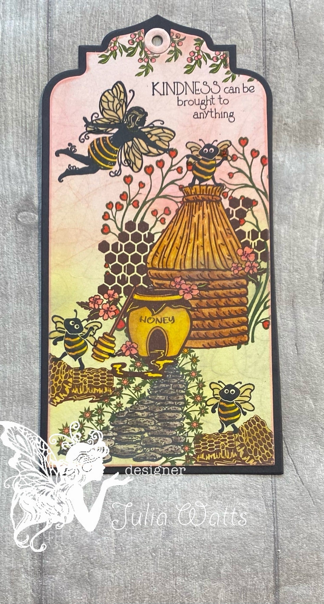 Fairy Hugs Stamps - Honeycomb Stacks