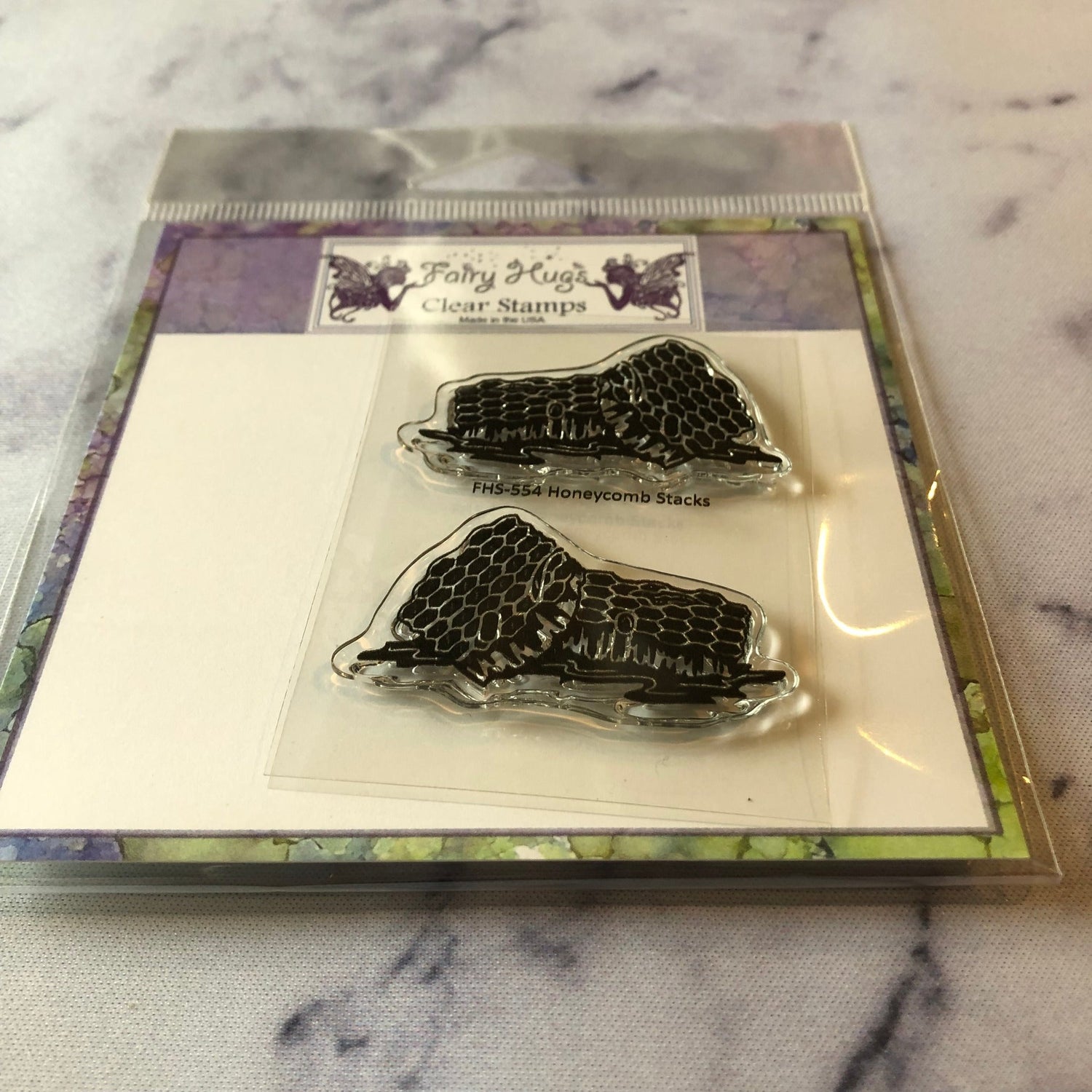 Fairy Hugs Stamps - Honeycomb Stacks
