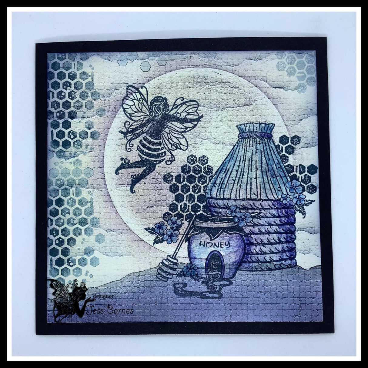 Fairy Hugs Stamps - Honeycomb Textures