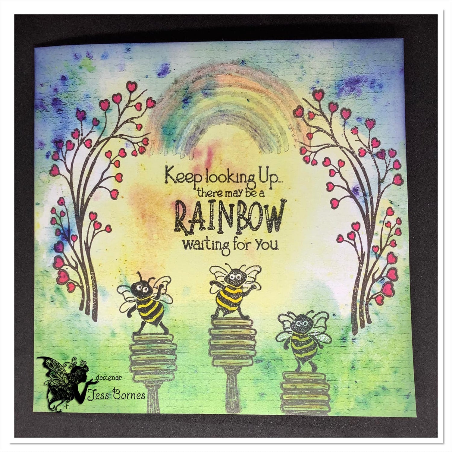 Fairy Hugs Stamps - Looking Up