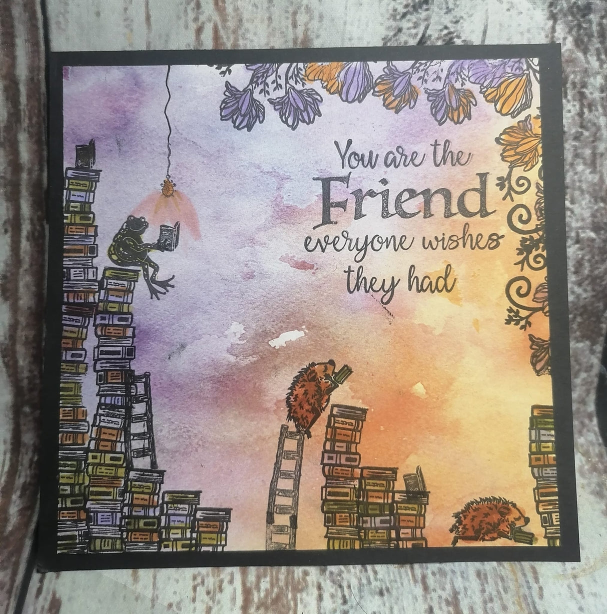 Fairy Hugs - Stamps - Reading Toads