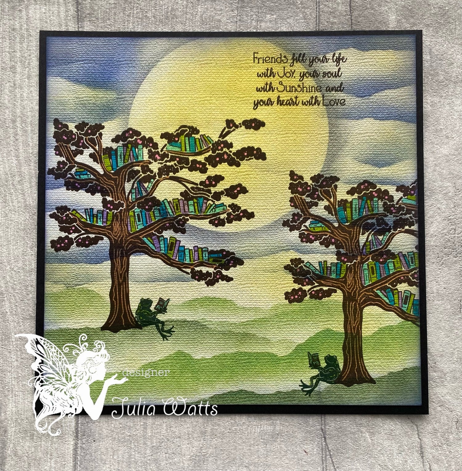 Fairy Hugs - Stamps - Joy, Sunshine, Love