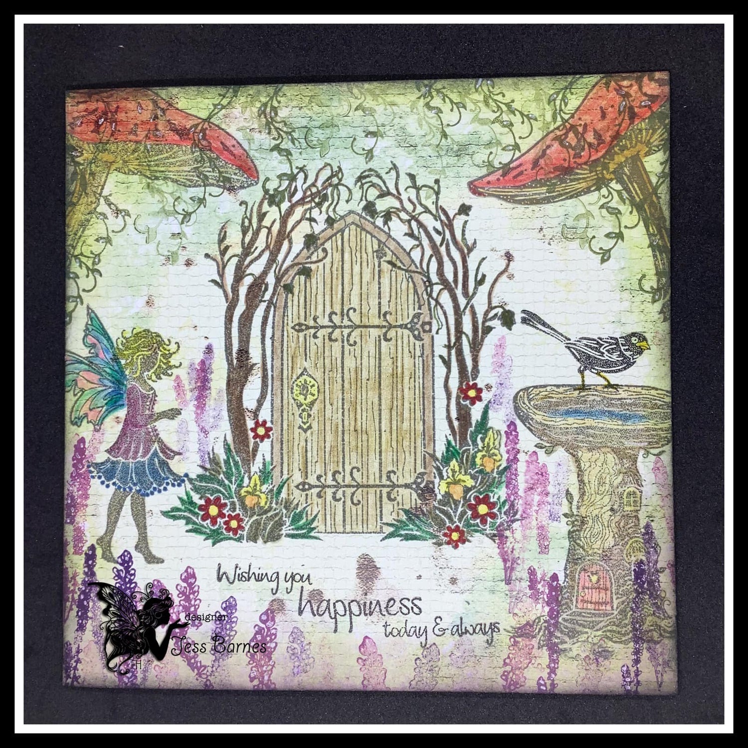 Fairy Hugs Stamps - Garden Door