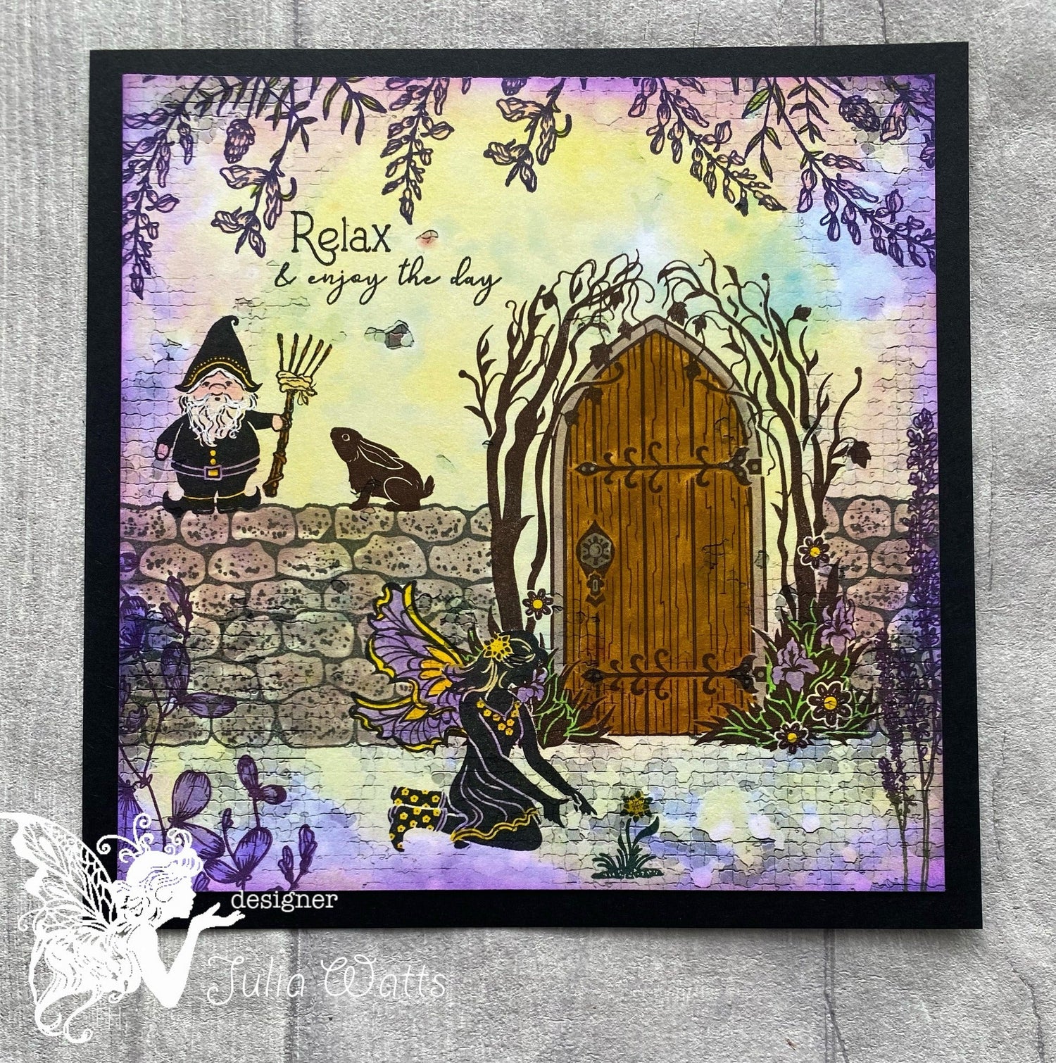 Fairy Hugs Stamps - Garden Door