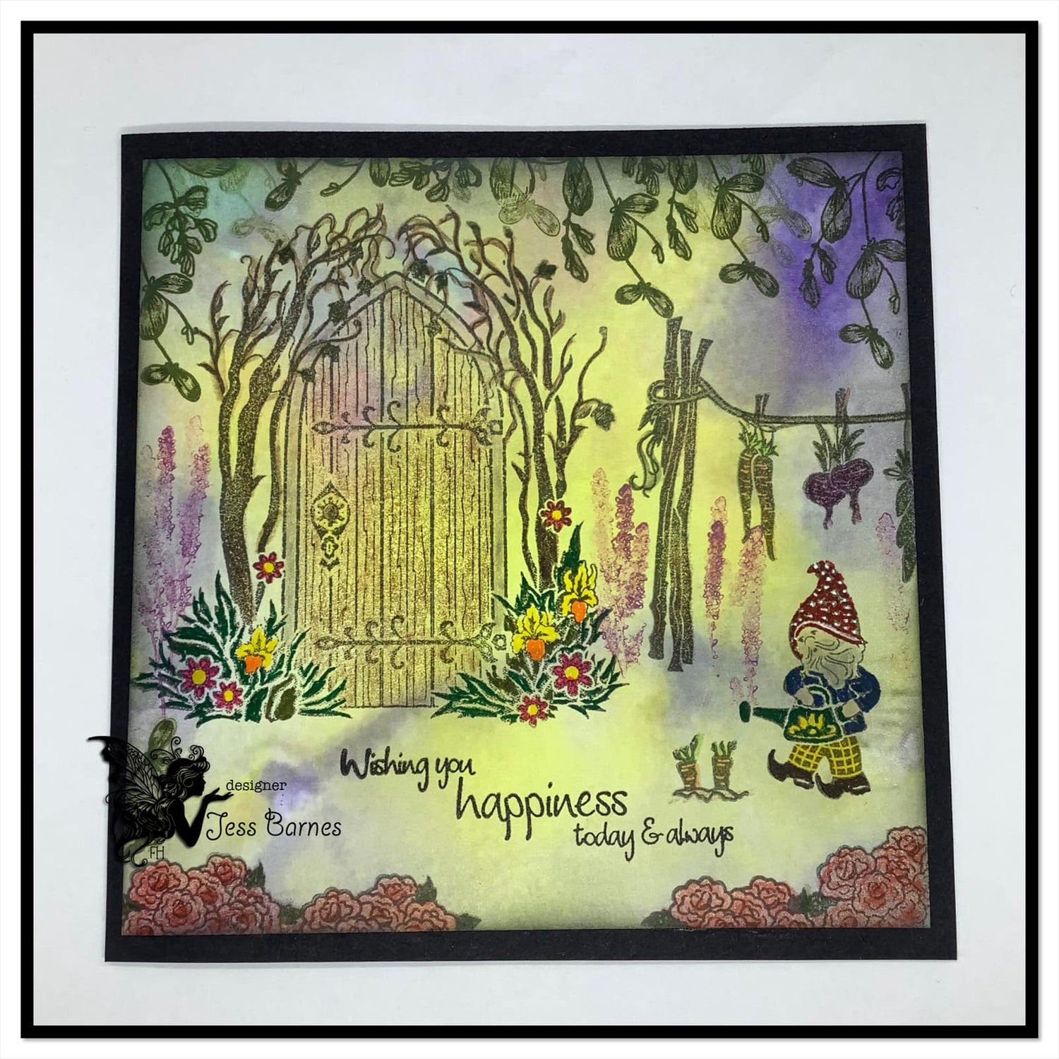 Fairy Hugs Stamps - Garden Door