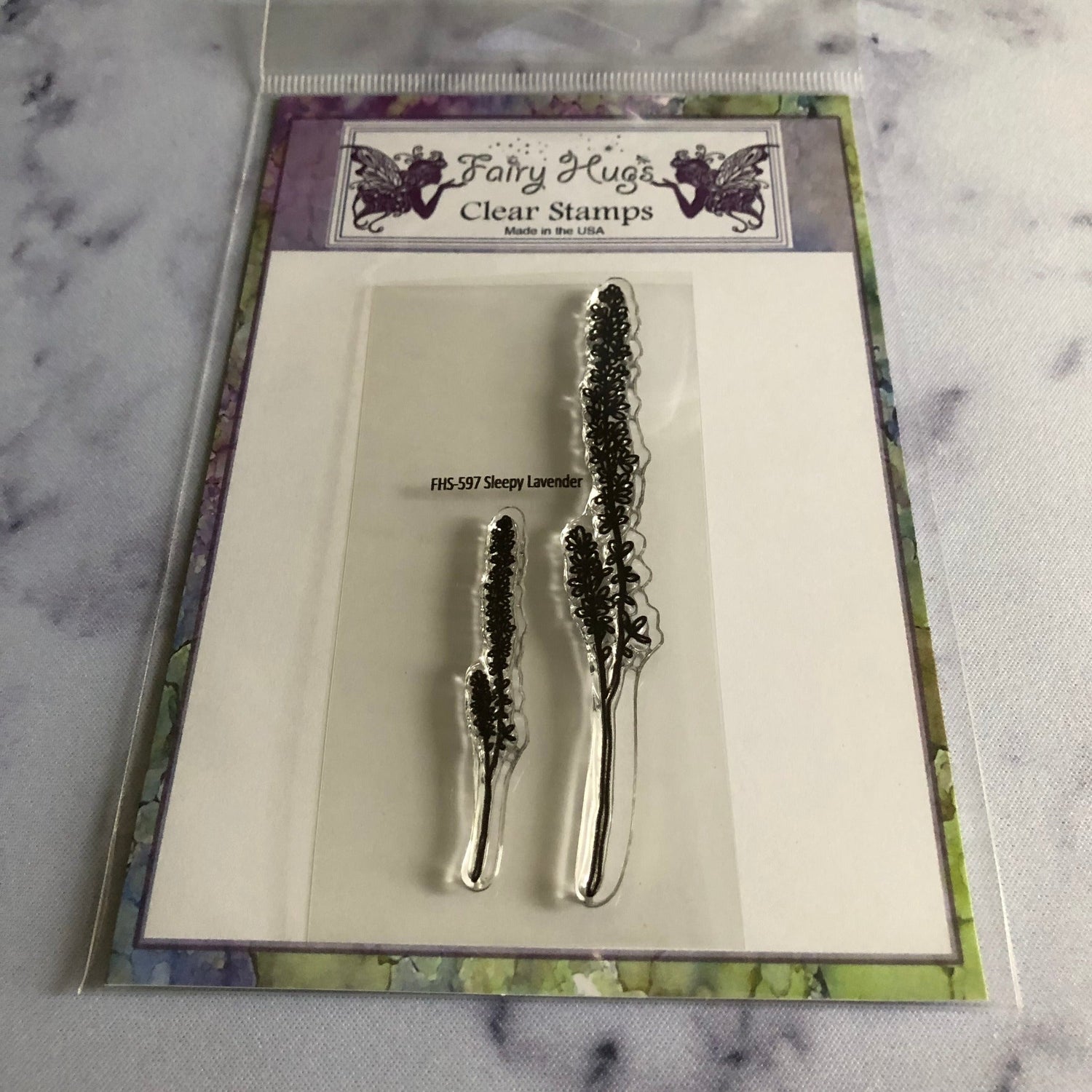 Fairy Hugs Stamps - Sleepy Lavender