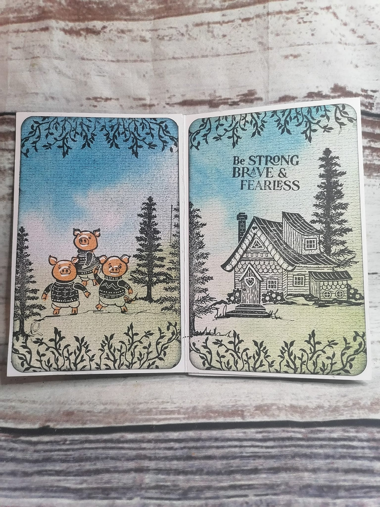 Fairy Hugs Stamps - Grandma's House