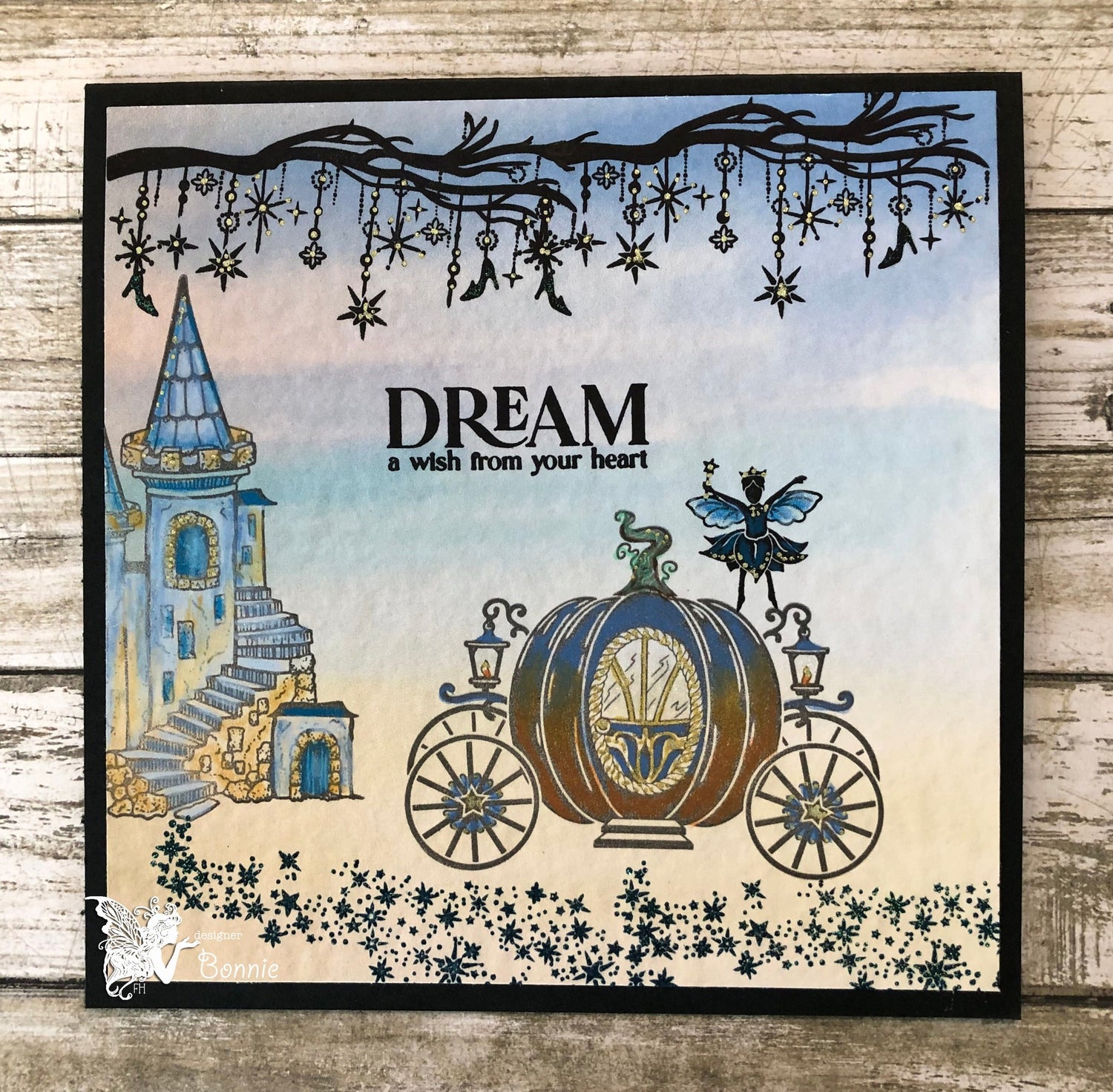 Fairy Hugs Stamps - Pumpkin Carriage