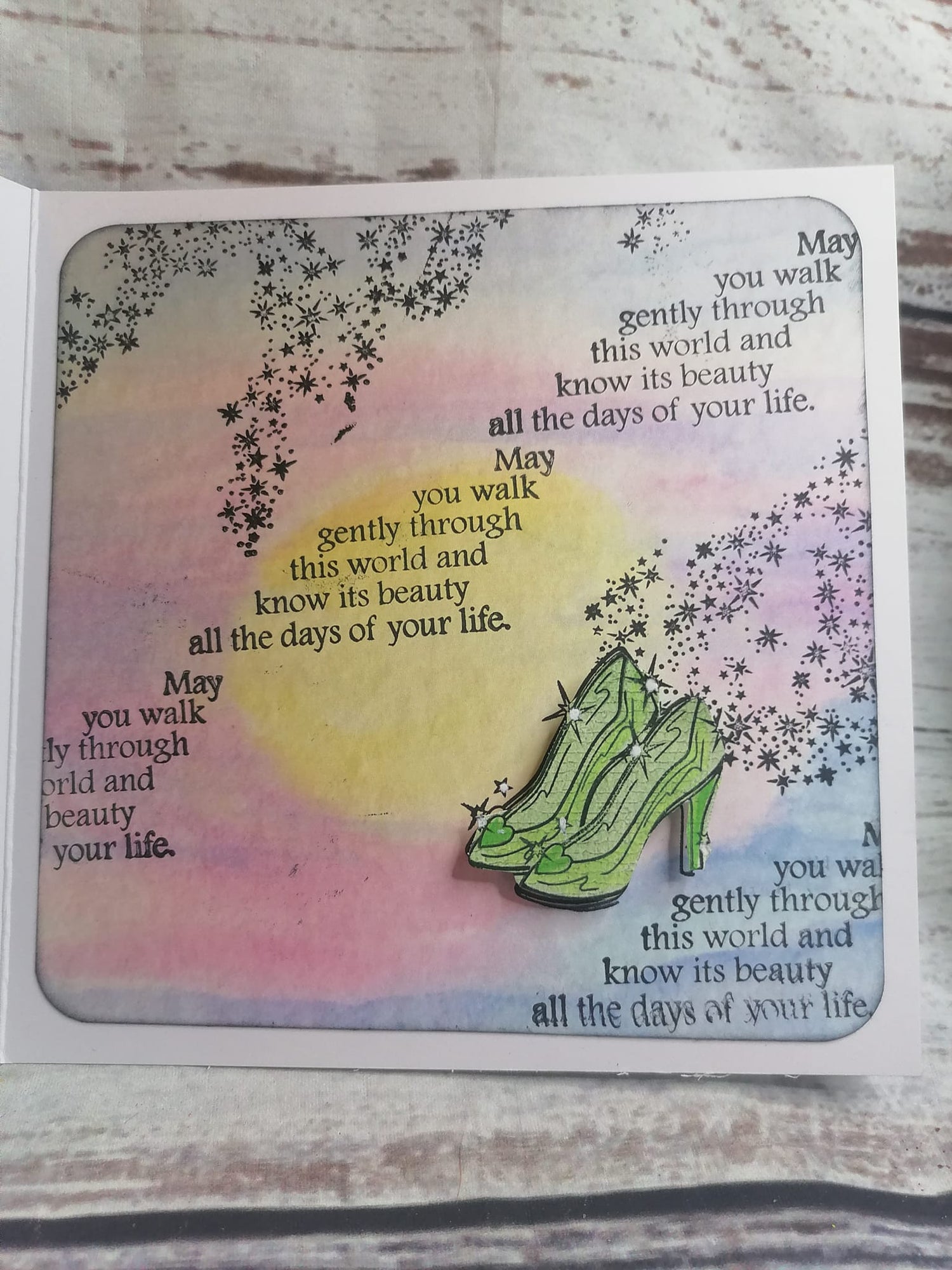 Fairy Hugs Stamps - Glass Slipper