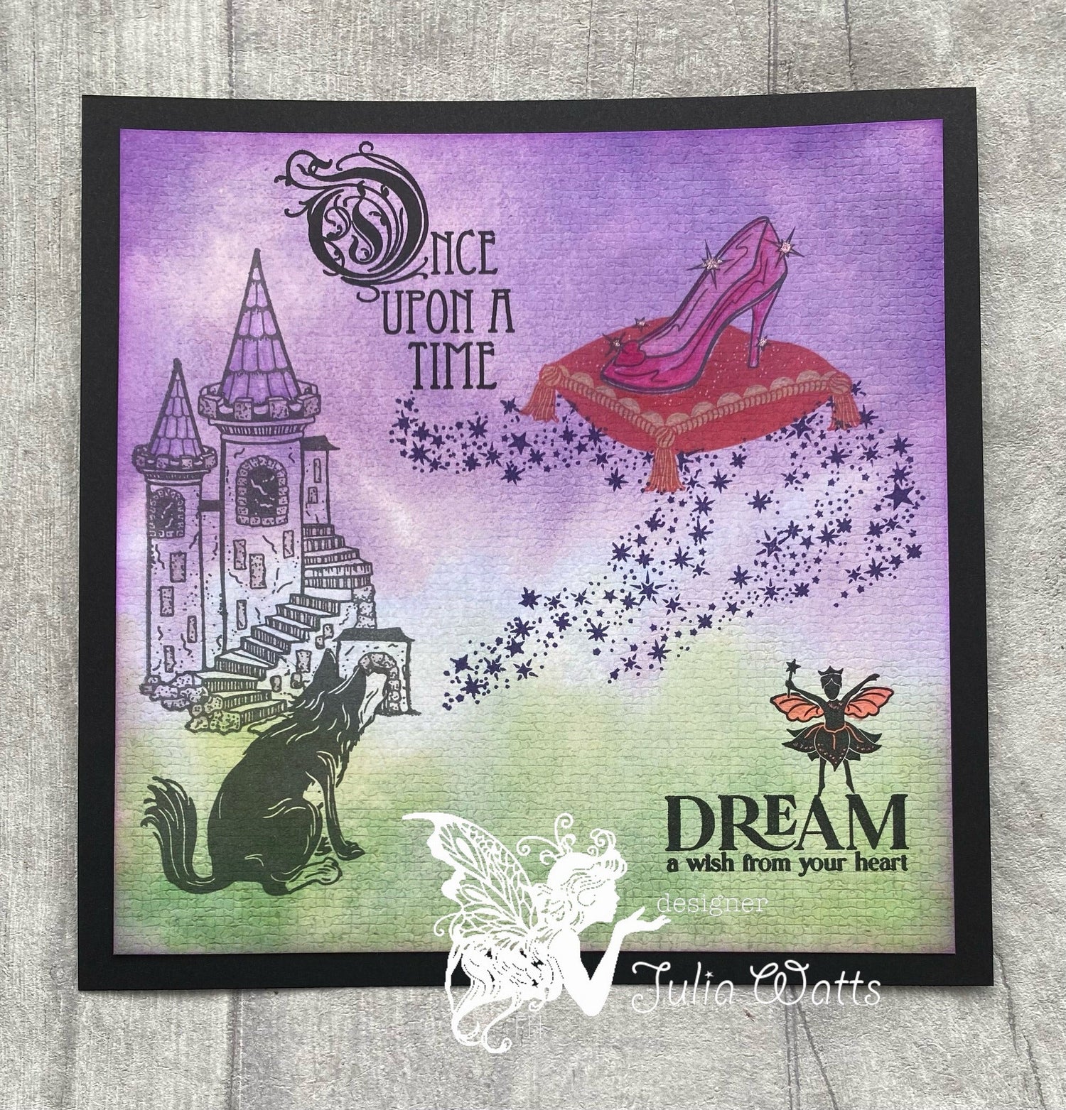 Fairy Hugs Stamps - Glass Slipper