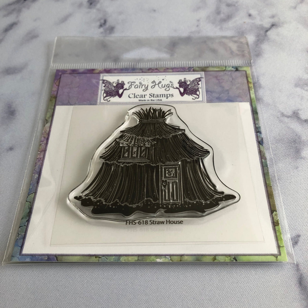 Fairy Hugs Stamps - Straw House