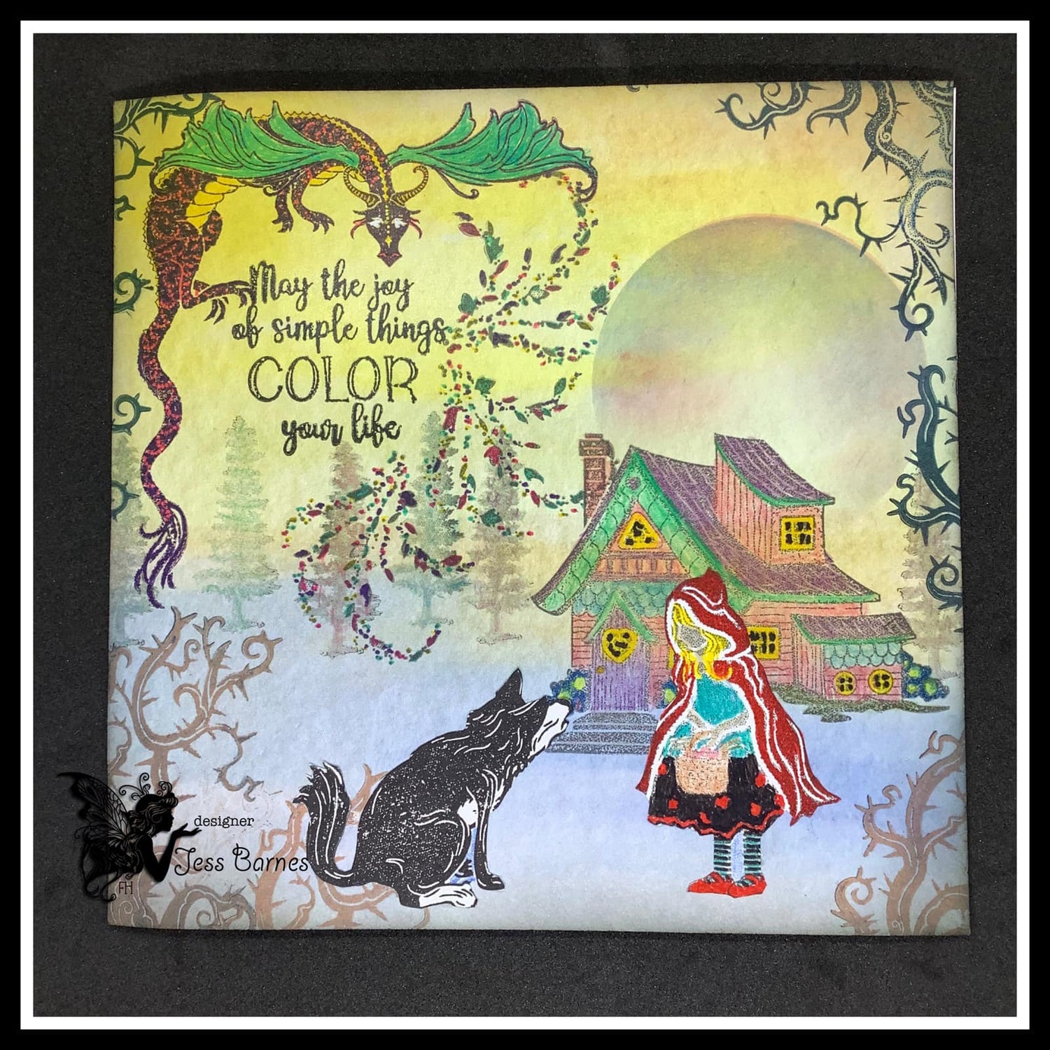 Fairy Hugs Stamps - Wind Gust