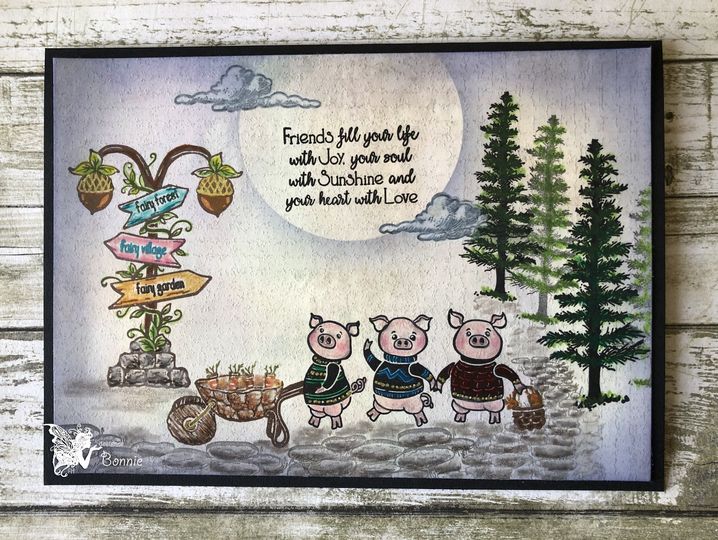 Fairy Hugs Stamps - Hoggies