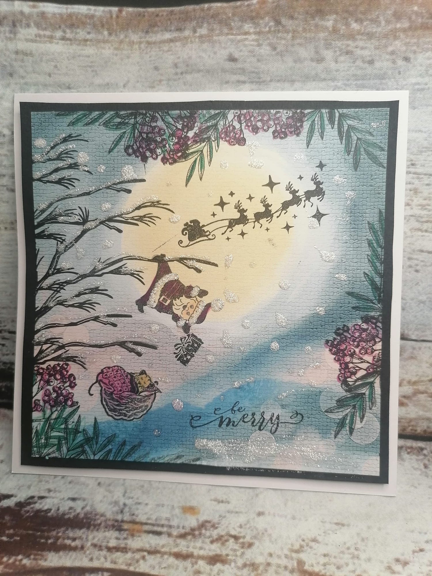 Fairy Hugs Stamps - Santa's Sleigh