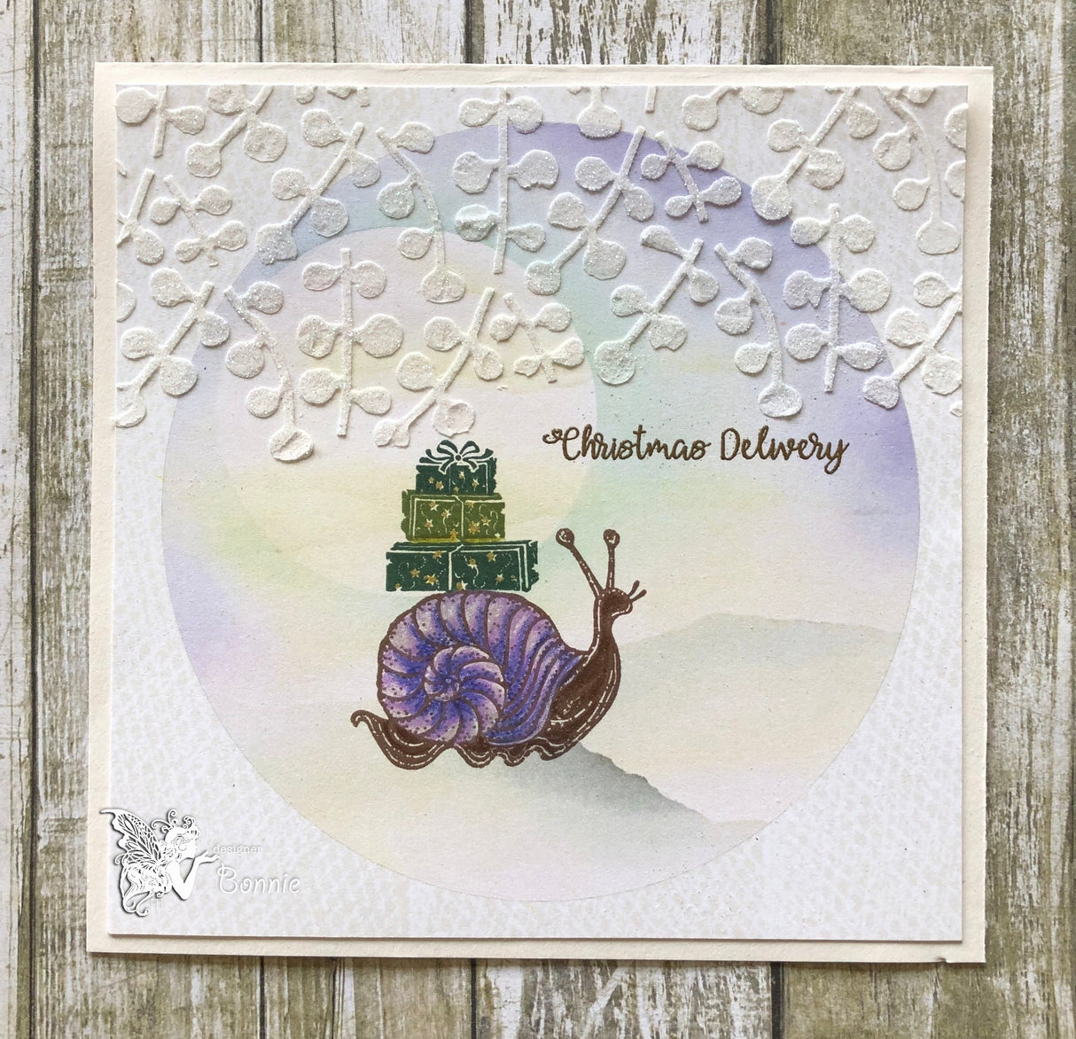 Fairy Hugs Stamps - Snail Delivery