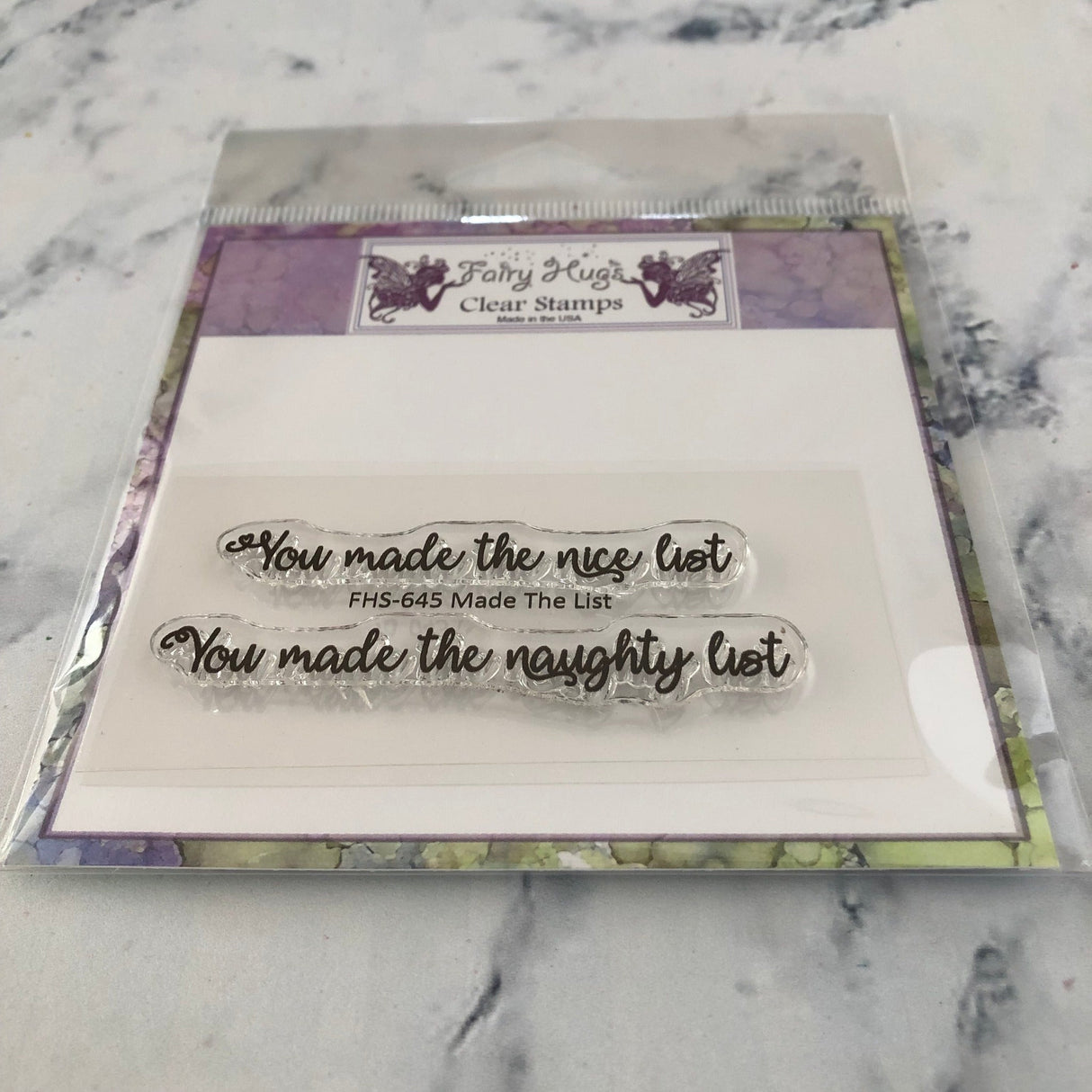 Fairy Hugs Stamps - Made The List