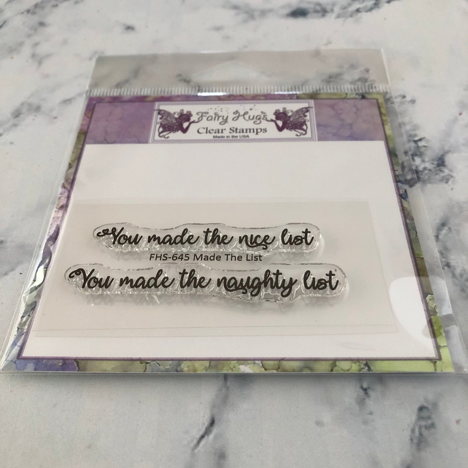 Fairy Hugs Stamps - Made The List