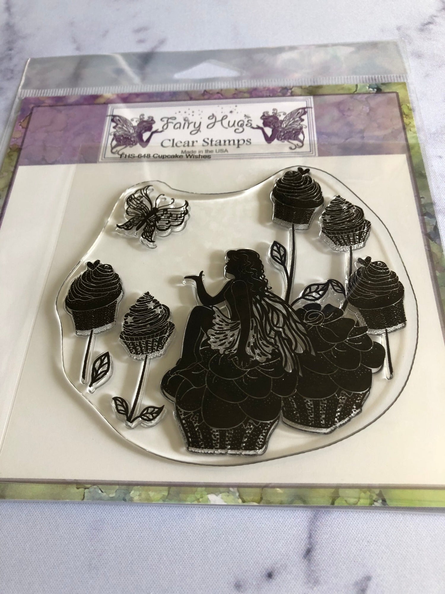 Fairy Hugs Stamps -  Cupcake Wishes