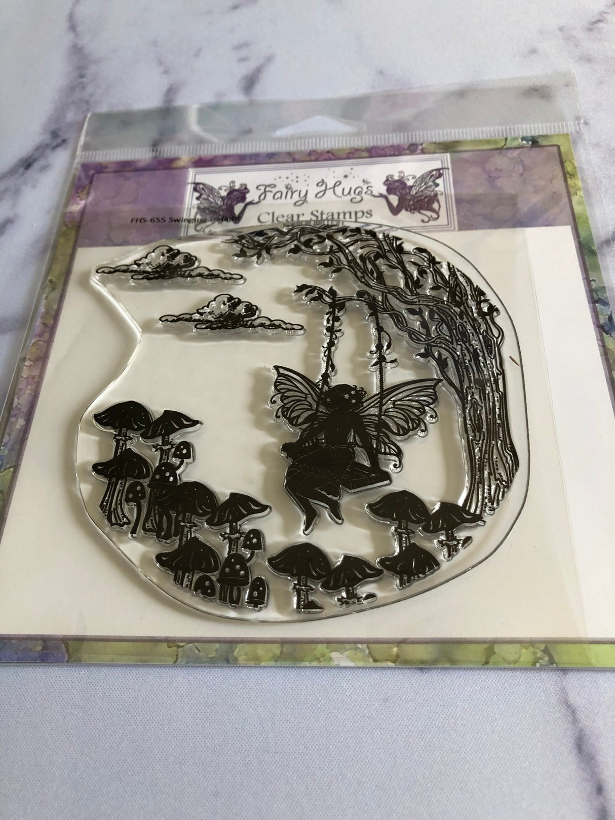 Fairy Hugs Stamps -  Swinging Delight