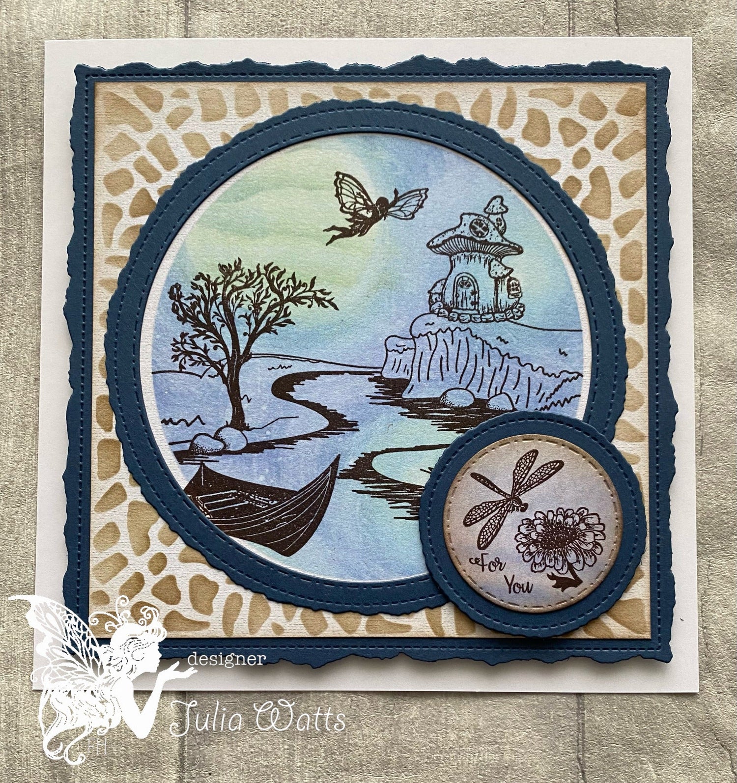 Fairy Hugs Stamps -  Dragonfly For You