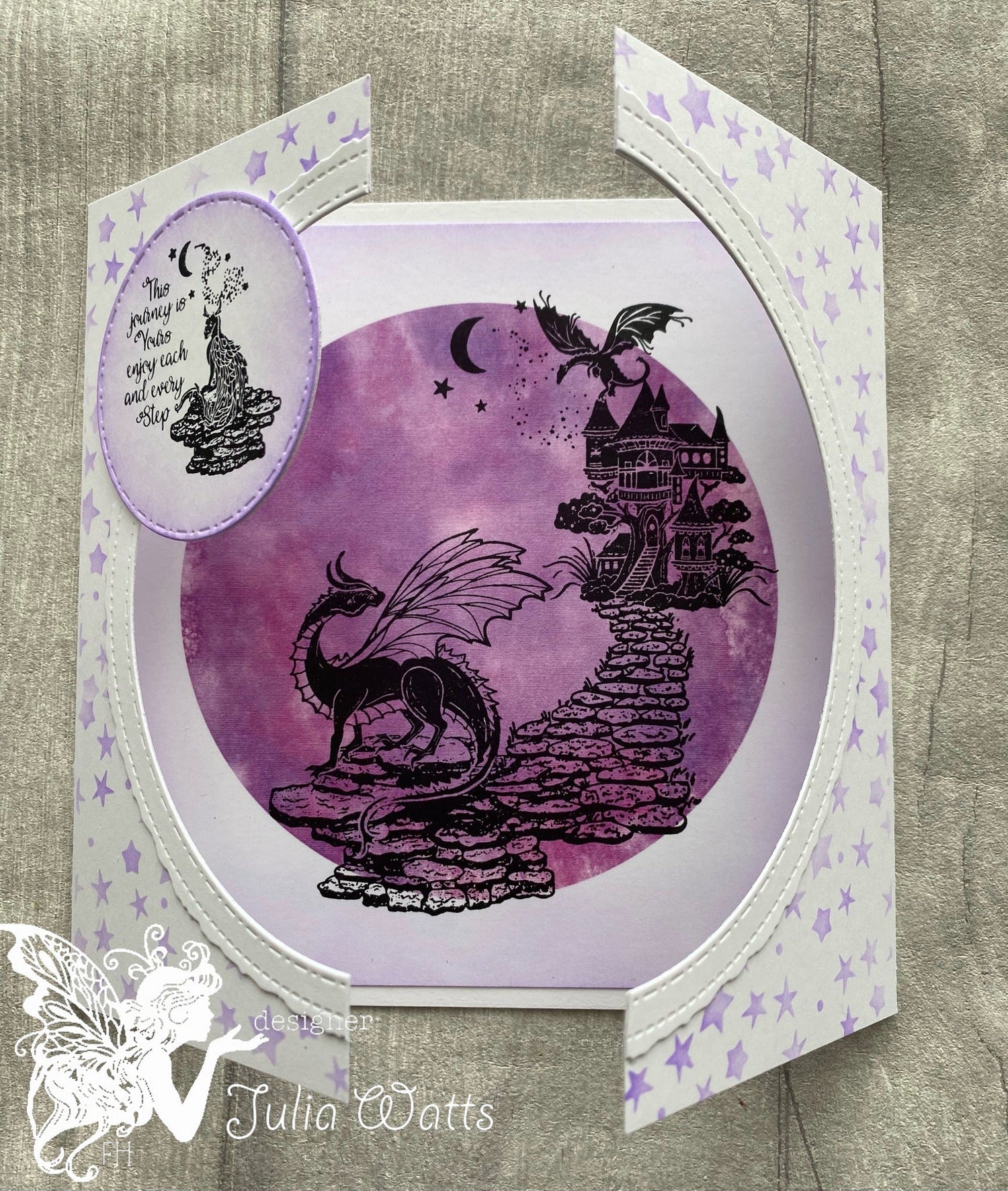 Fairy Hugs Stamps -  Dragon Steps