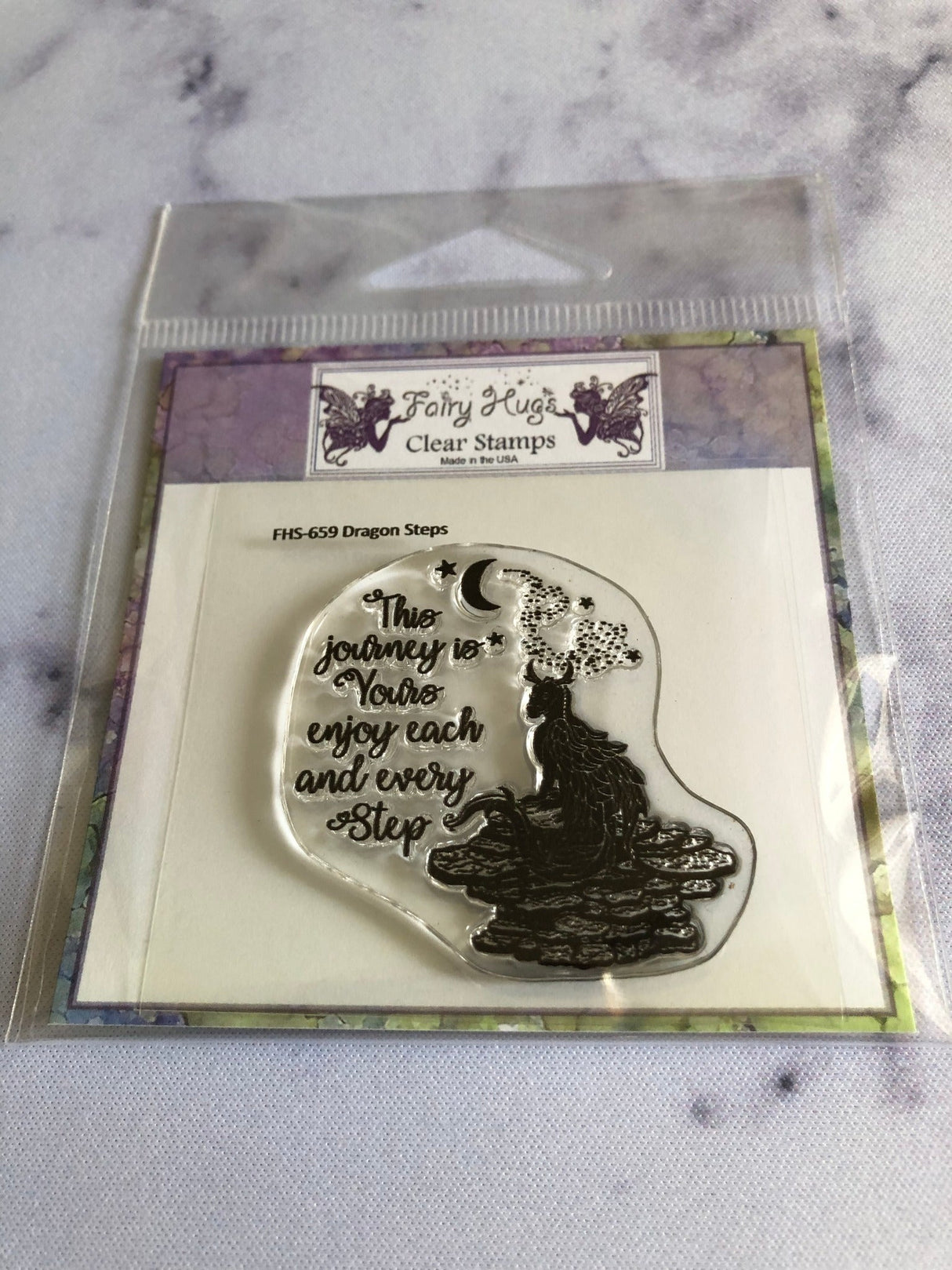 Fairy Hugs Stamps -  Dragon Steps