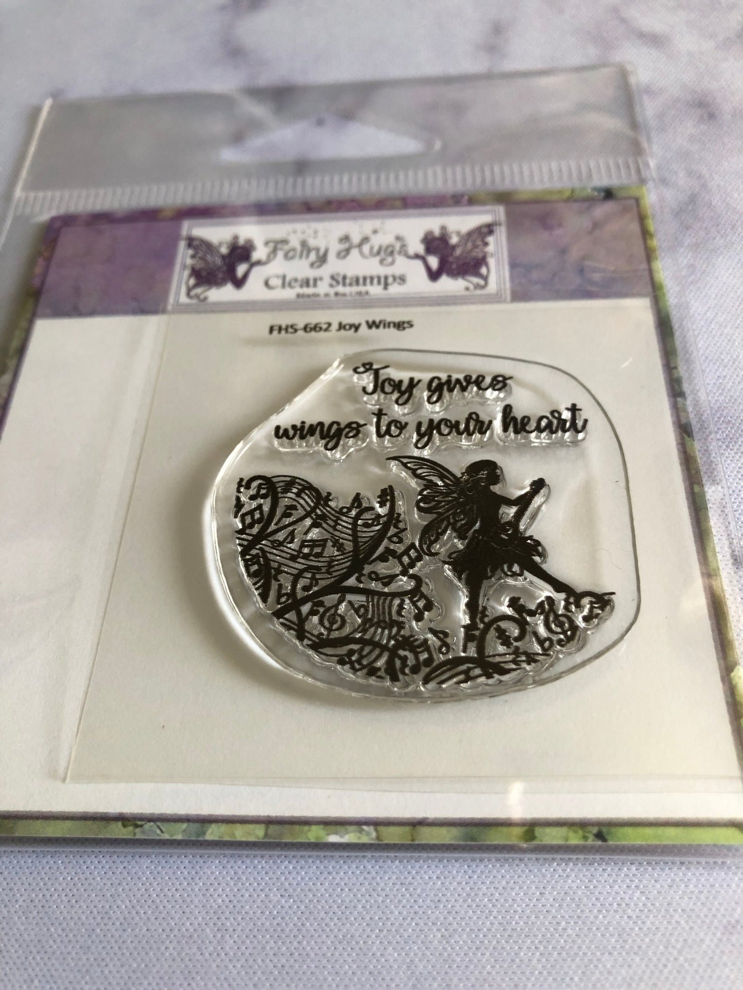 Fairy Hugs Stamps -  Joy Wings