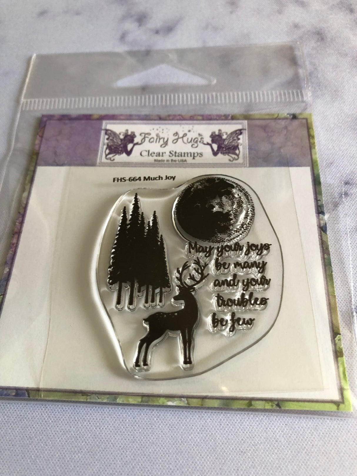 Fairy Hugs Stamps -  Much Joy