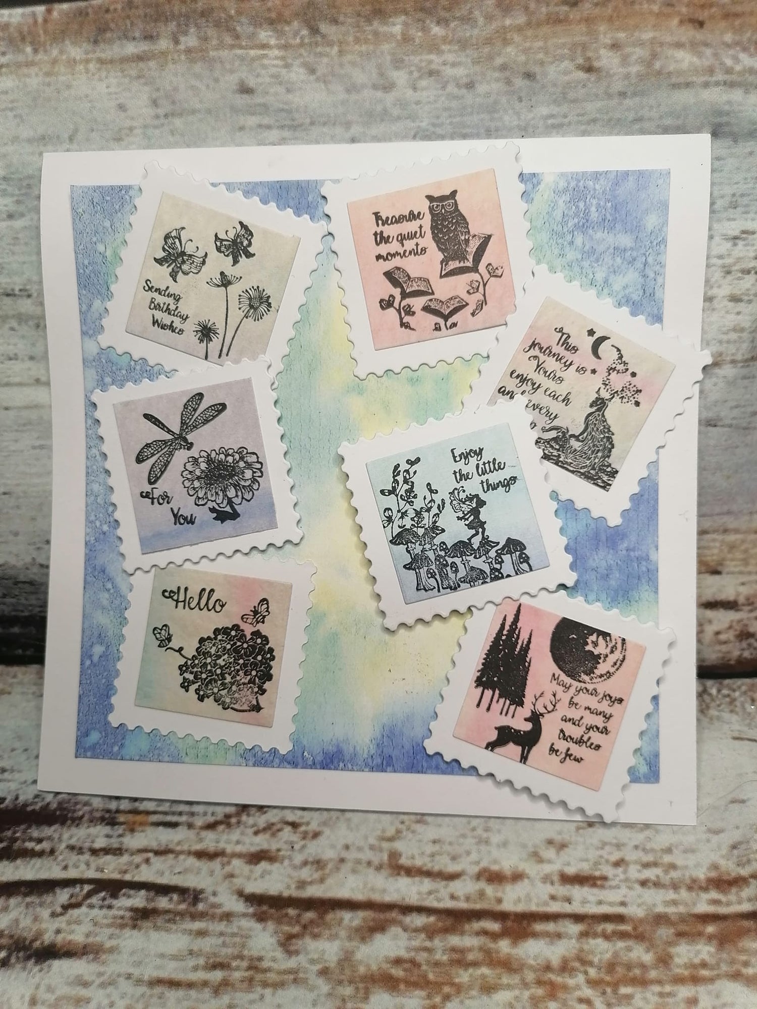 Fairy Hugs Stamps -  Sending Birthday Wishes