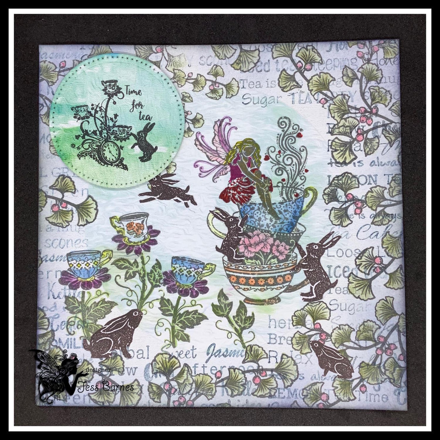 Fairy Hugs Stamps -  Time For Tea