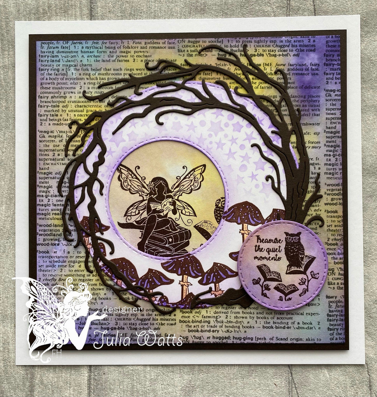 Fairy Hugs Stamps -  Treasure Quiet