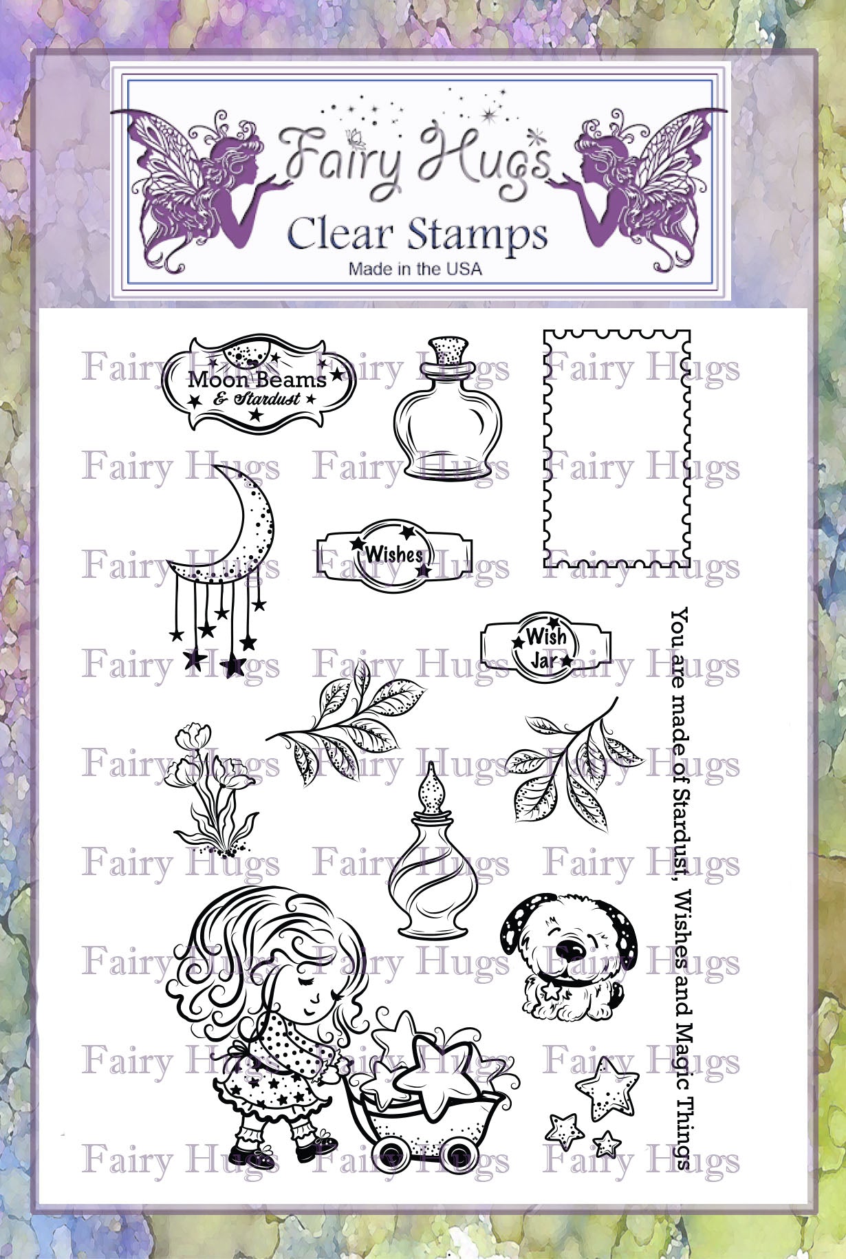Fairy Hugs Stamps - Stardust Wishes Set