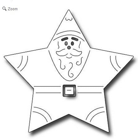 Frantic Stamper - Dies - Star Santa