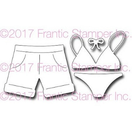 Frantic Stamper Precision Die - Swimsuits