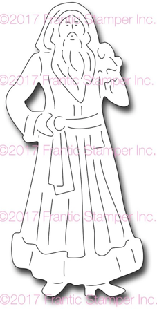 Frantic Stamper Precision Die - Vintage Father Christmas