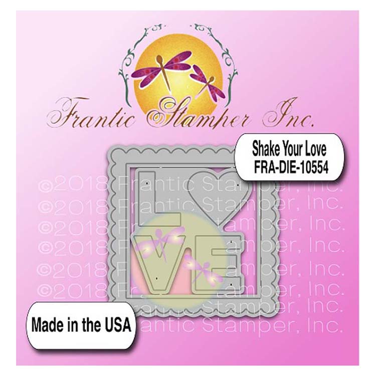 Frantic Stamper Precision Die - Shake Your Love