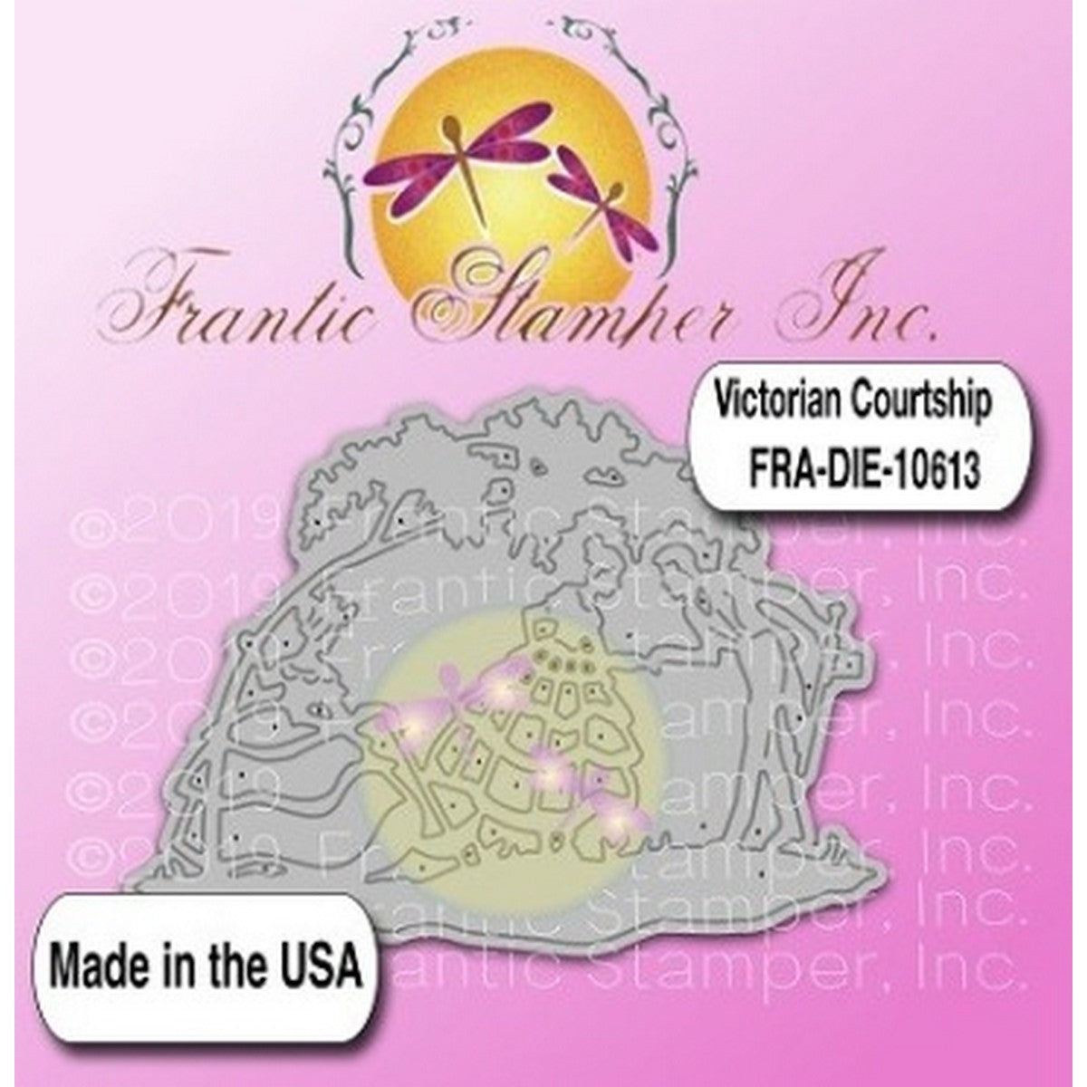 Frantic Stamper - Dies - Victorian Courtship