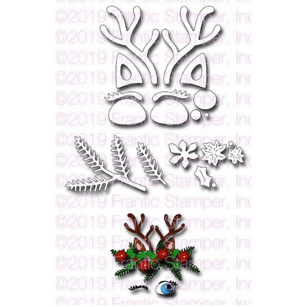 Frantic Stamper - Dies - Reindeer Features