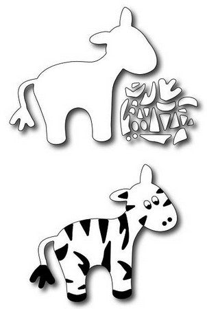 Frantic Stamper - Dies - Baby Zebra