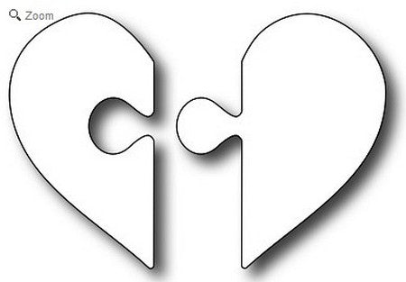 Frantic Stamper - Dies - Heart Puzzle