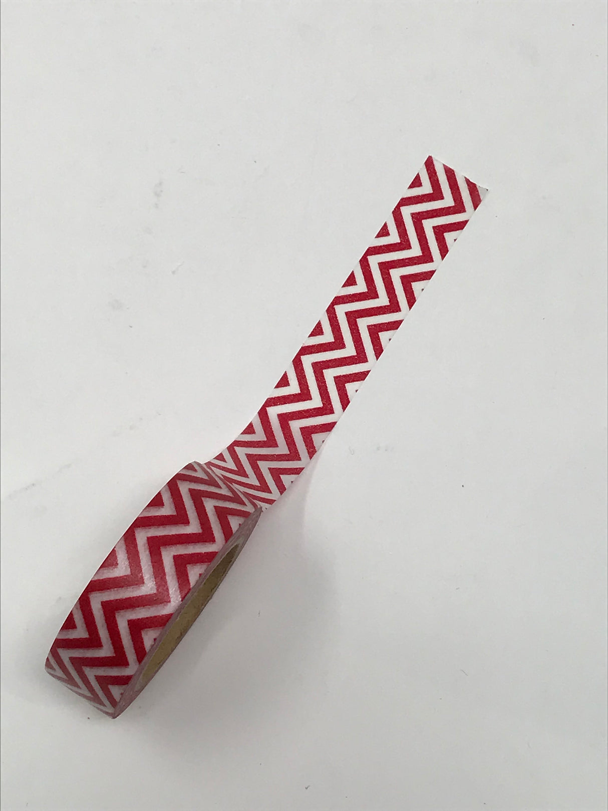 Washi Tape - Red Zigzag