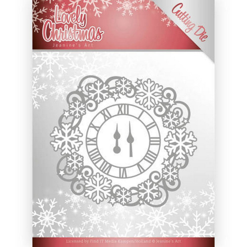 Jeanine's Art - Lovely Christmas - Lovely Clock Frame
