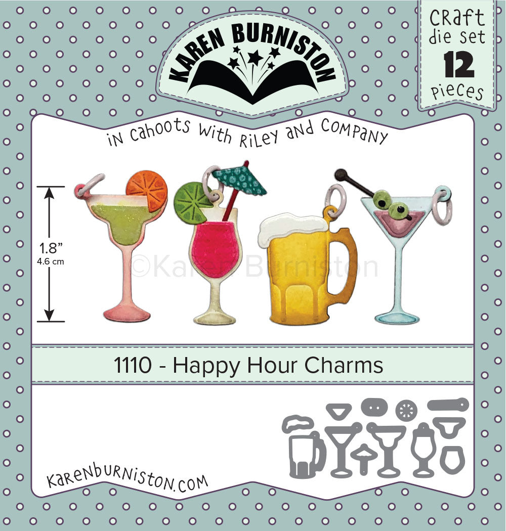 Karen Burniston - Dies - Happy Hour Charms