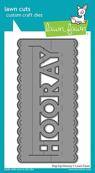 Lawn Fawn - Pop-Up Hooray Die