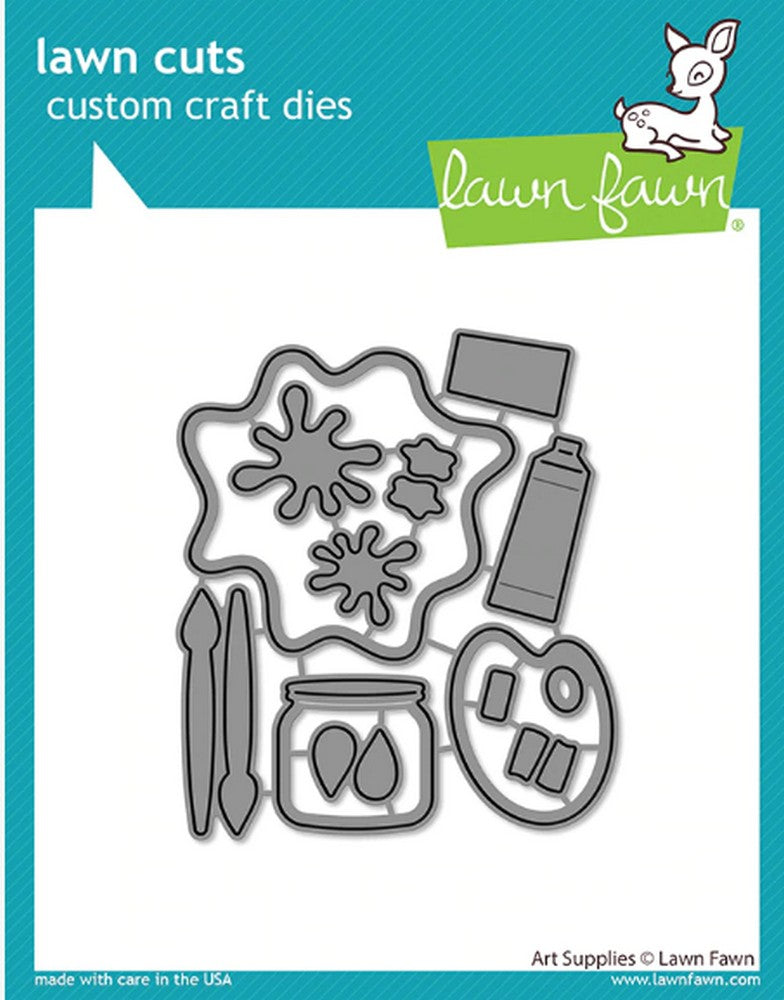 Lawn Fawn - Art Supplies Dies