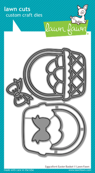 Lawn Fawn - Eggcellent Easter Basket Dies