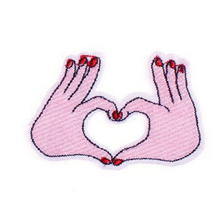 Patch / Applique - Sew / Iron - Love Hand Sign