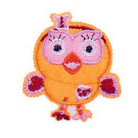 Patch / Applique - Sew / Iron - Orange Birdie